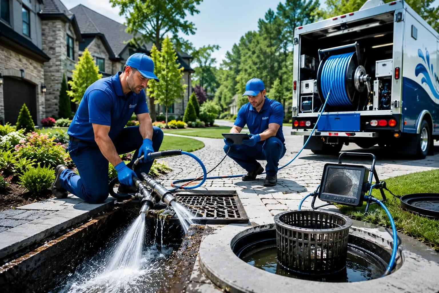 Local outdoor drain cleaning professionals in Vienna, ME
